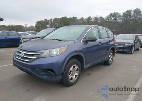 2012 Honda Cr-V Lx из США, поврежденный, VIN 5J6RM4H32CL083249
